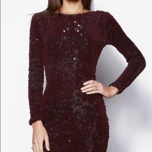 Dress the Population Long-sleeved Bodycon Dress